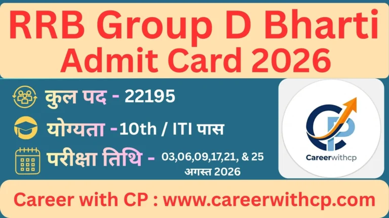 RRB Group D Recruitment 2026