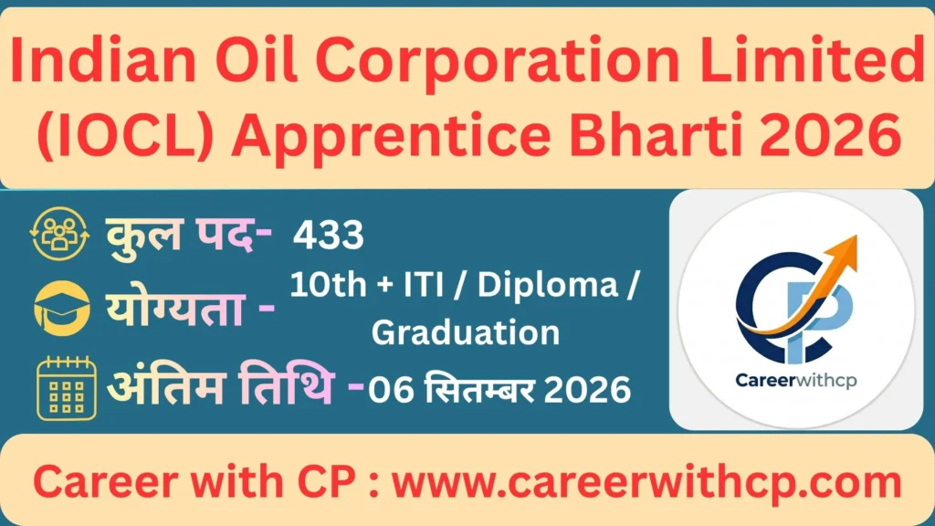 IOCL Apprentice Bharti 2026