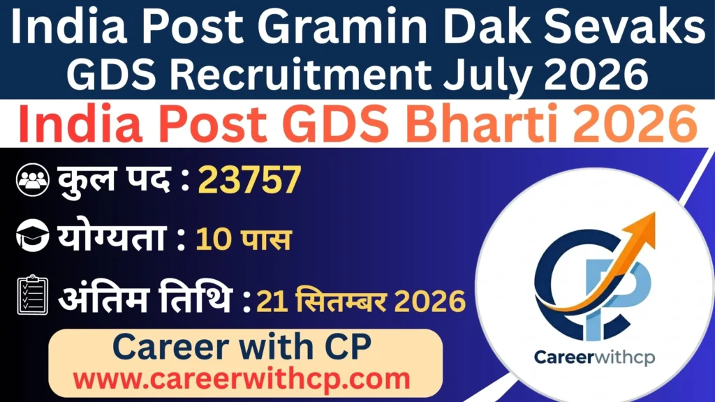 India Post Gramin Dak Sevaks Bharti 2026